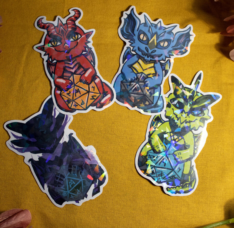 No Die! -stickers