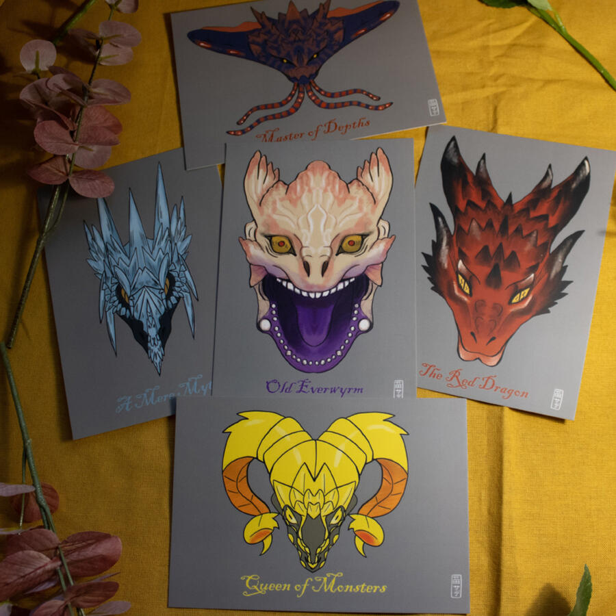 MonHun Postcard